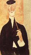 Amedeo Modigliani Man with Pipe oil painting picture wholesale